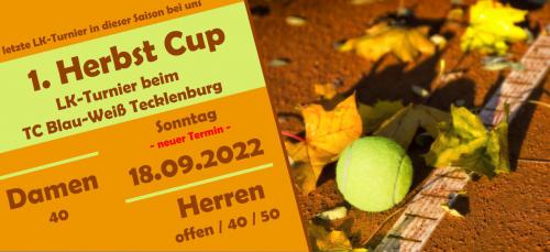 LK-TURNIER - 1. Herbst-Cup am 18.09.2022